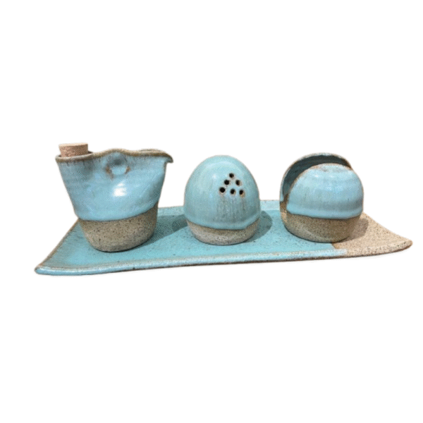 Kit Galheteiro Saleiro e Porta Guardanapo Kit Galheteiro Saleiro e Porta Guardanapo